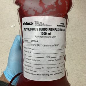 autologous blood